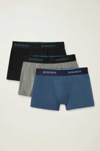 3-pack supermjuka underkläder: Bonobos trunks & boxershorts