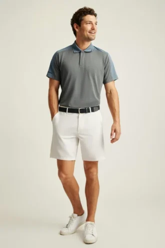 Andningsbara och mångsidiga Bonobos Performance Link golfshorts