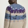 Arctic Fair Isle-tröja | Mjuk tröja i arktisk fleece