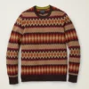 Argyle Fair Isle-tröja med rund hals Argyle Fair Isle-tröja med rund hals