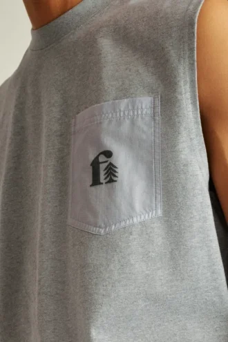 Avslappnad muskel-T-shirt Fielder