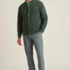 Bomberjacka i texturerad fleece