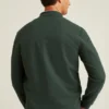 Bomberjacka i texturerad fleece
