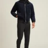 Bomberjacka med sherpakrage