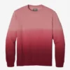 Borstad fleece med rund hals