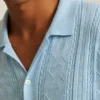 Cable Cabana Sweater Polo Cable Cabana Sweater Polo