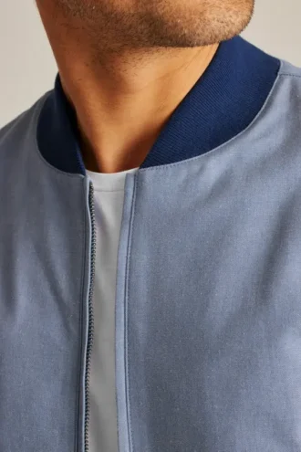 Chambray Boulevard Bomber