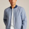 Chambray Boulevard Bomber Chambray Boulevard Bomber