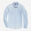 Chambray-skjorta med knappar