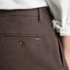 Chinobyxor i borstad twill Chinobyxor i borstad twill