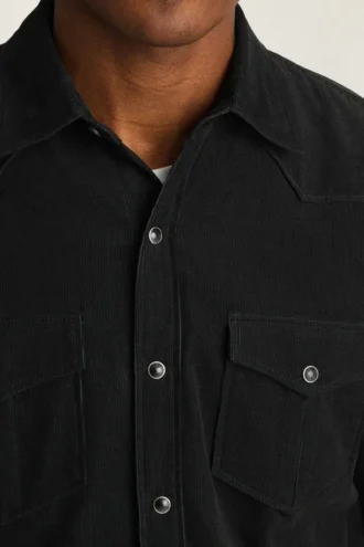 Corduroy-westernskjorta för män från Bonobos | Robust stil med fina ränder