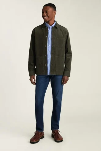 Corduroyjacka för män från Bonobos | Robust corduroy i arbetsklädstil