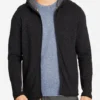 Core-hoodie med hel dragkedja