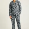 Critter stretchpyjamas i bomull