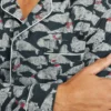 Critter stretchpyjamas i bomull
