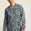 Critter stretchpyjamas i bomull