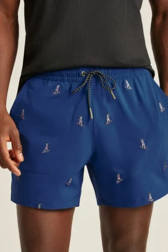 De broderade Rec-shortsen