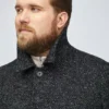 Den Italian Wool Car Coat i stora storlekar Den Italian Wool Car Coat i stora storlekar