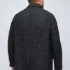 Den Italian Wool Car Coat i stora storlekar Den Italian Wool Car Coat i stora storlekar