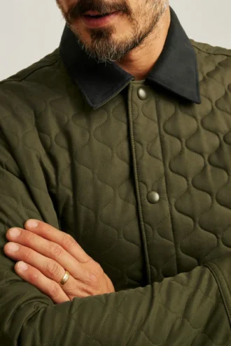 Den quiltade jackan