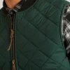 Den quiltade vändbara västen Den quiltade vändbara västen