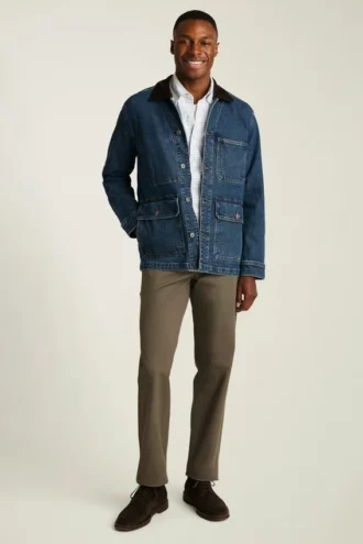 Denimjacka för män – Rugged Gramercy Layer