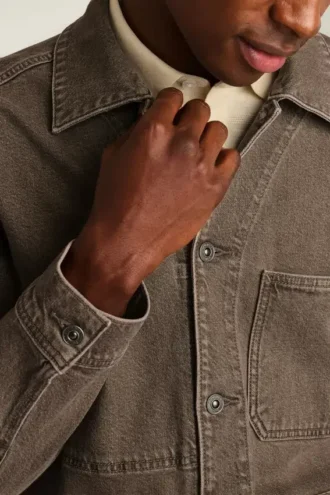 Denimjacka för män – Rugged Gramercy Layer