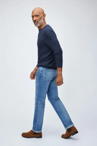 Ekologiska jeans med styv selvage