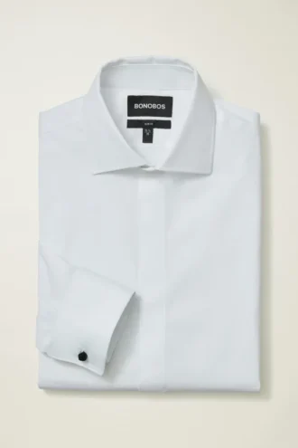 Empire-smoking skjorta i stretch – Athletic Fit