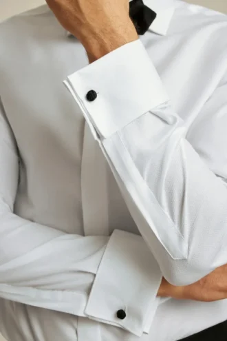Empire Stretch Tuxedo Skjorte