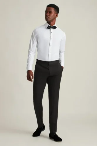 Empire Stretch Tuxedo Skjorte