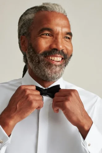 Empire Stretch Tuxedo Skjorte
