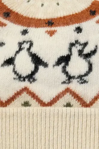 Fair Isle-mössa för män från Bonobos | Festlig stickad vintermössa