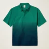 Fielder’s avslappnade kortärmade polo med ombré-effekt Fielder’s avslappnade kortärmade polo med ombré-effekt