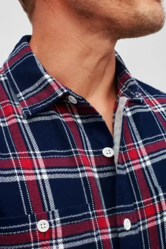 Flanellskjorta för män