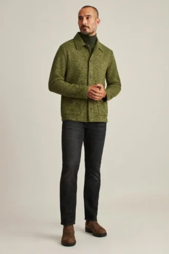 Fleece-arbetsjacka