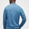 Fleece-hoodie för herr