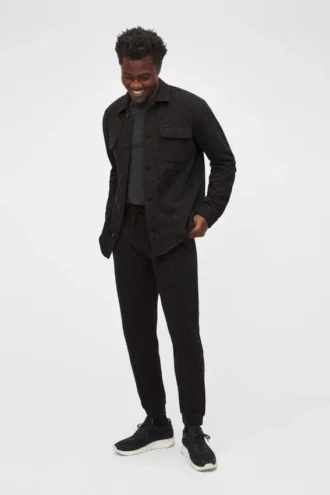 Fleece-skjortjacka