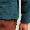 Fleece-tröja med krage