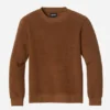 Fleece-tröja med rund hals