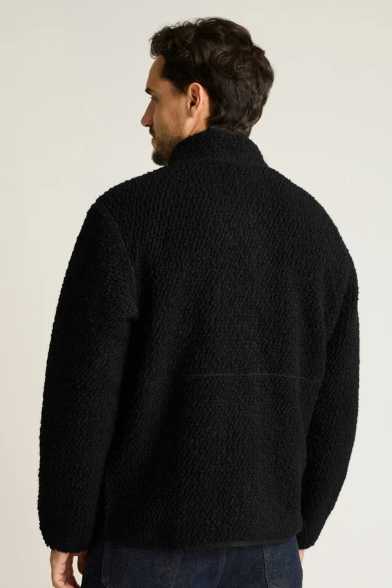 Fleecejacka för män från Bonobos | Retro-värme möter klassisk stil Fleecejacka för män från Bonobos | Retro-värme möter klassisk stil