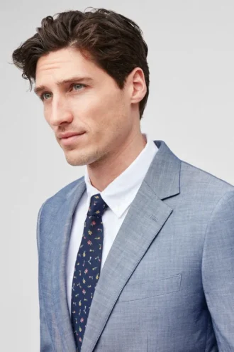 Foundation Chambray kostymjacka