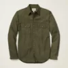 Garment-färgad arbetsskjorta Garment-färgad arbetsskjorta