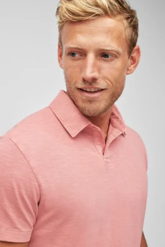 Garment-färgad polo