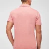 Garment-färgad polo Garment-färgad polo