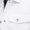 Garmentfärgad denimjacka Garmentfärgad denimjacka