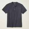 Garmentfärgad Henley Garmentfärgad Henley