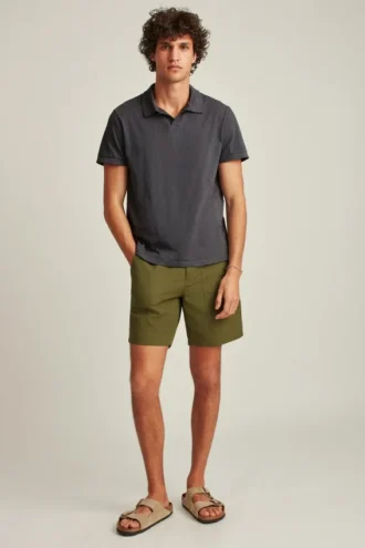 Garmentfärgad polo