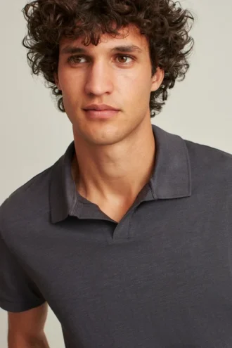 Garmentfärgad polo