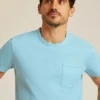 Garmentfärgad & solblekt slub-T-shirt Garmentfärgad & solblekt slub-T-shirt